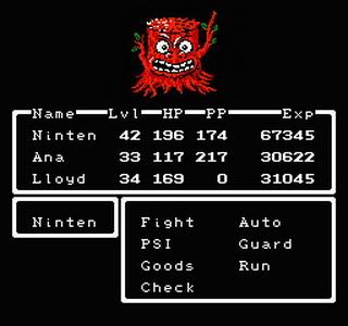 Screenshot Thumbnail 
          / Media File 4 for Earthbound (USA) (Proto) [Hack by Starmen.Net v1.0] (~EarthBound - Easy)